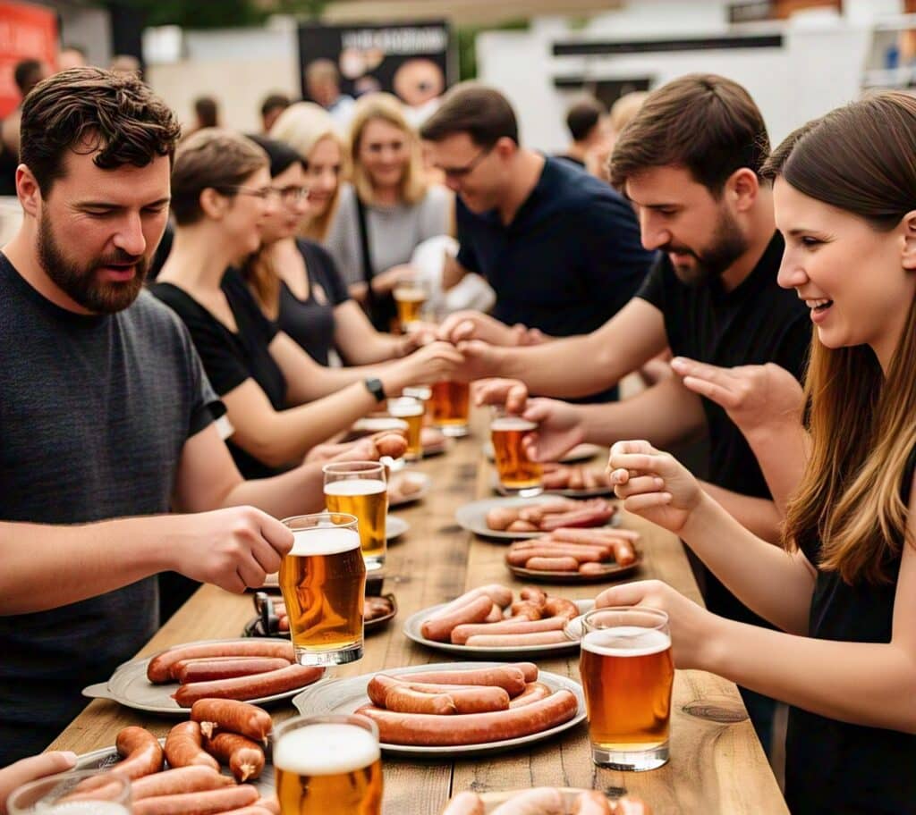 Dégustation Bières et Saucisses avec reconnaissances de nos membres à vie et Honoraires